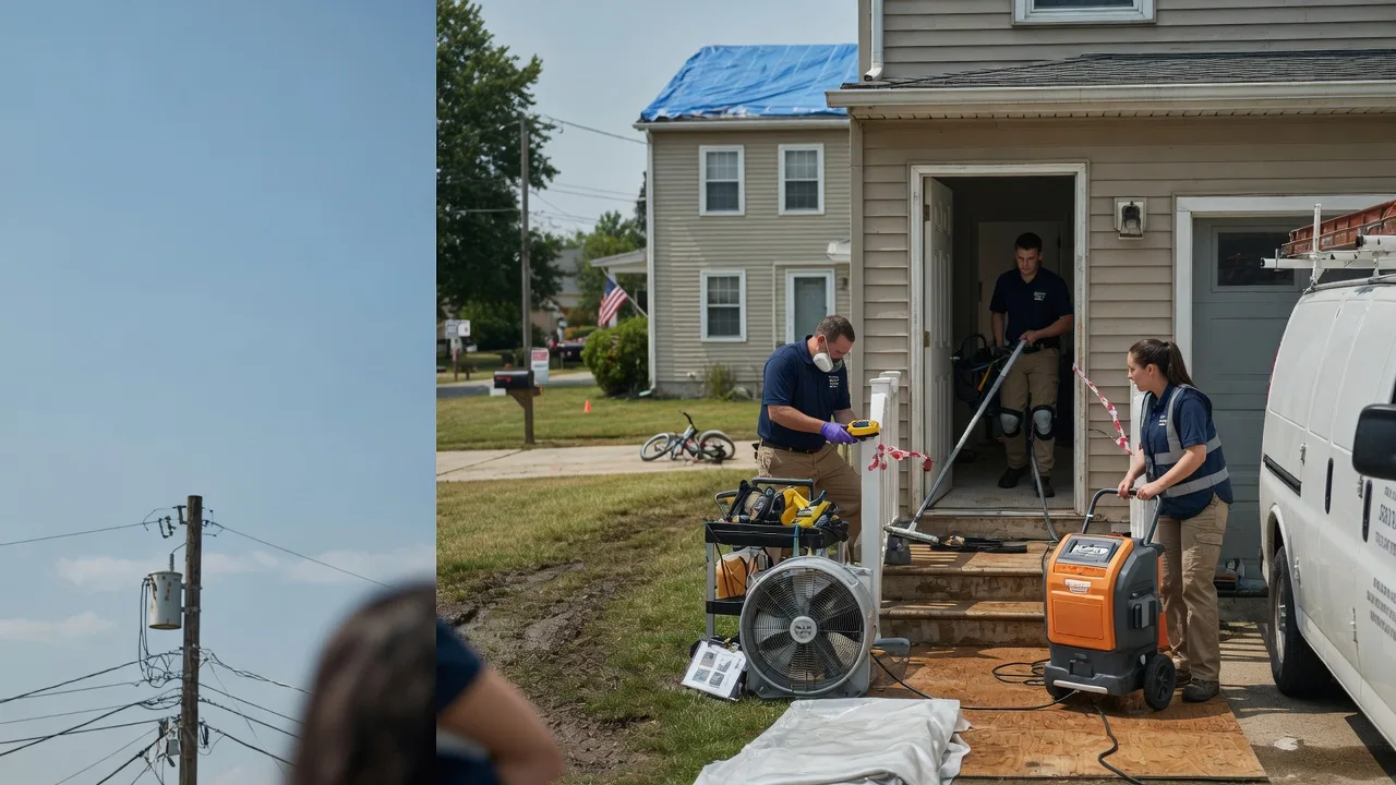 Water Damage Repair in Stetsonville, WI near me